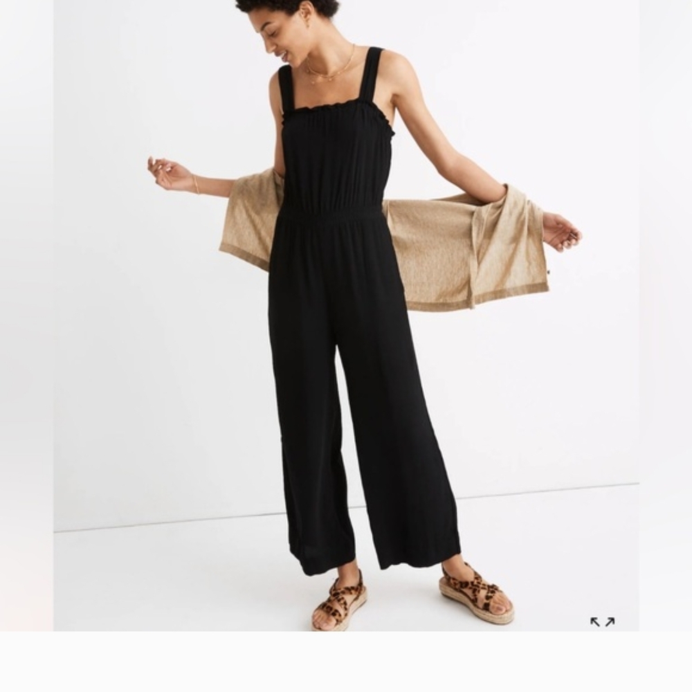 Madewell Black Jumpsuit